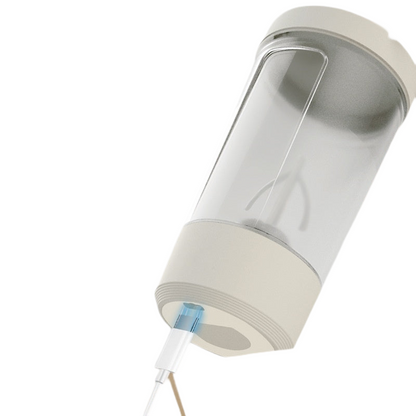 400ML 14Oz Electric Protein Powder Mixing Cup Automatic Shaker Mixer Shake Bottle Milk Coffee Blender Kettle Fro Gym 1200Mah