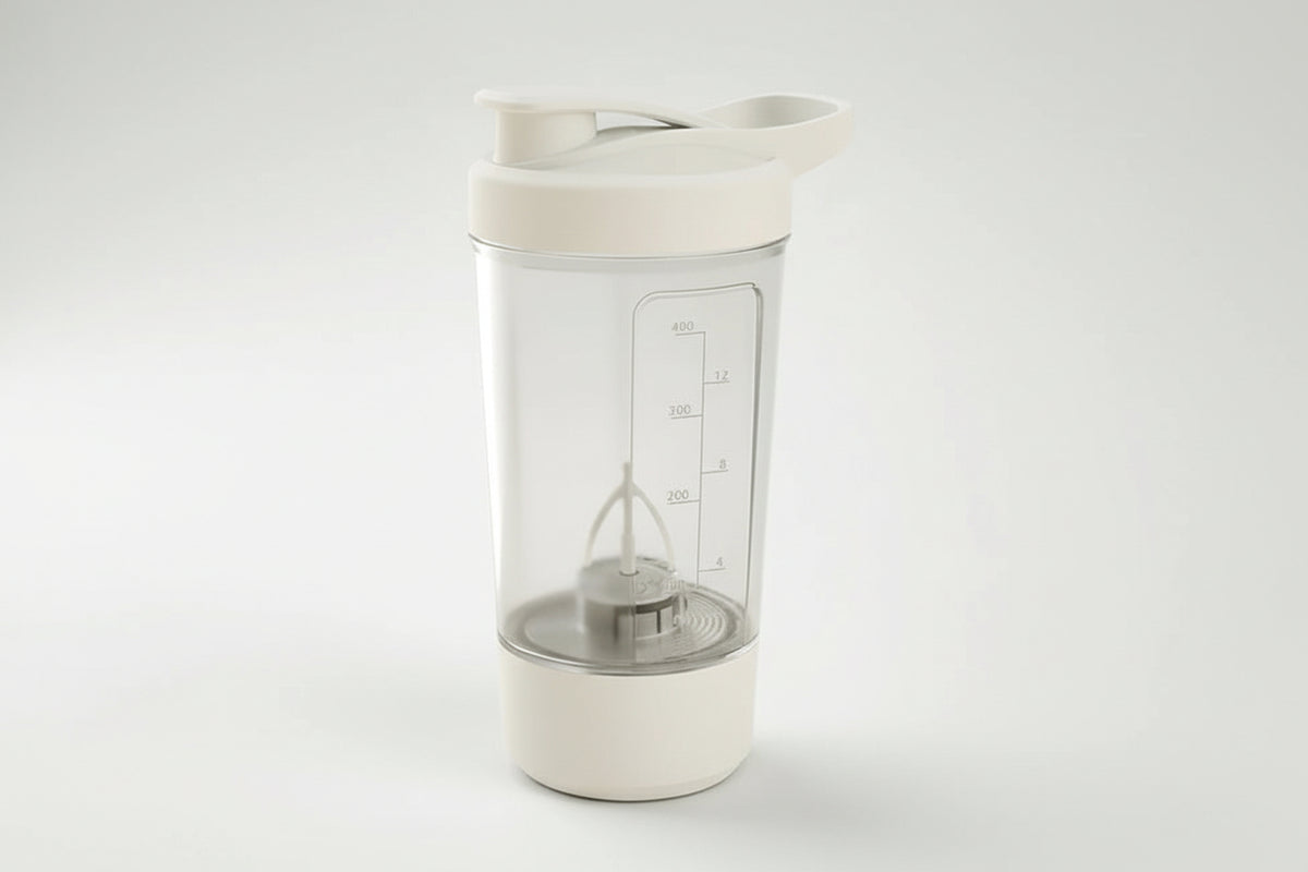 400ML 14Oz Electric Protein Powder Mixing Cup Automatic Shaker Mixer Shake Bottle Milk Coffee Blender Kettle Fro Gym 1200Mah